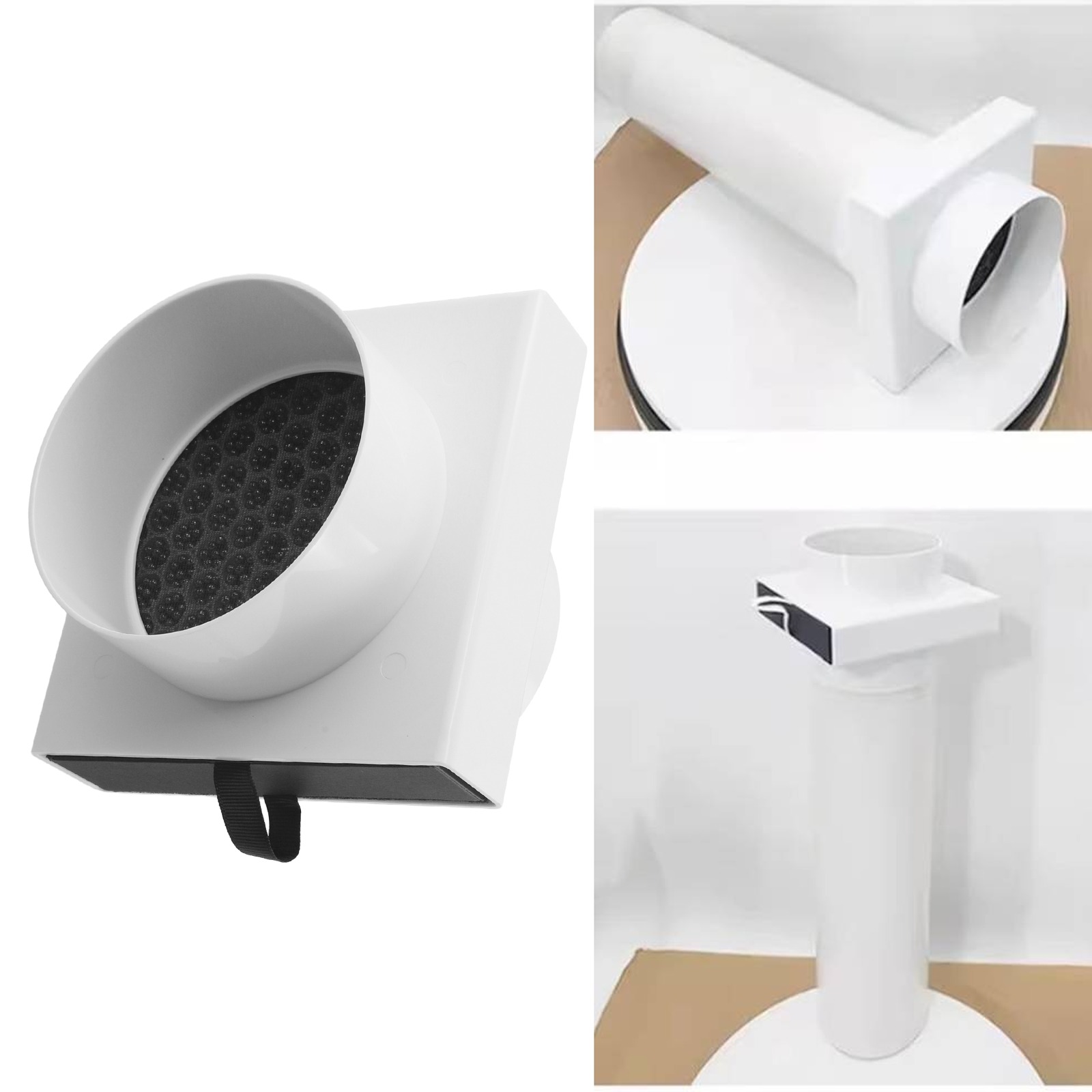 Home Improvement Stores - Kanalluftfilter Hocheffizienter HEPA-Kanalluftfilter für PVC- und