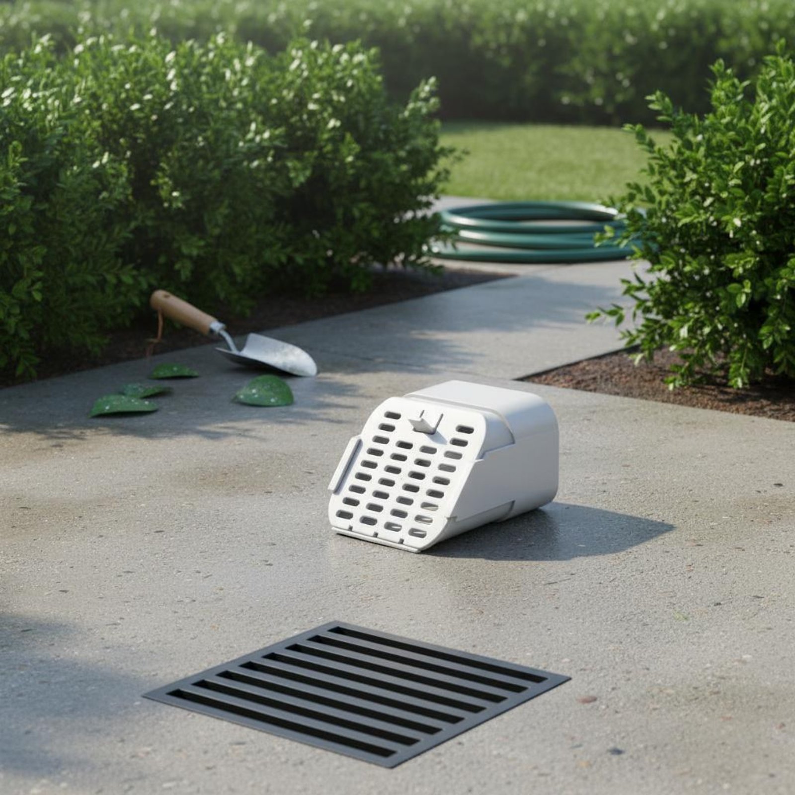 Home Improvement Outlet - Abflussabdeckung aus ABS-Material, Fallrohrschutz, Fallrohr-Schmutzfilter, langlebig,