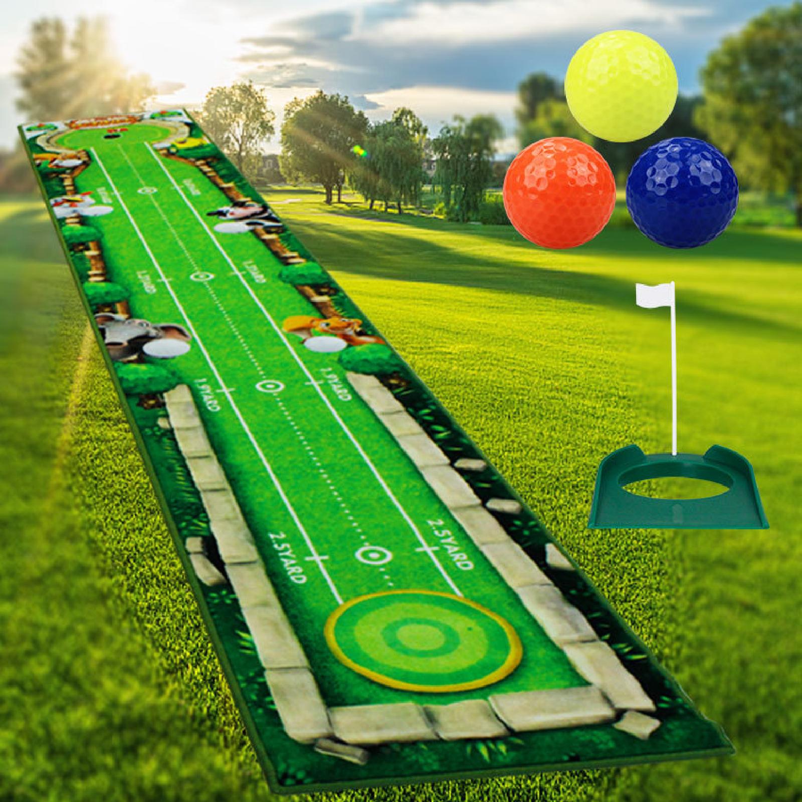 Home Improvement Stores - Golf-Putting-Matte, Geschenk für Golfer, Golfzubehör, leicht,