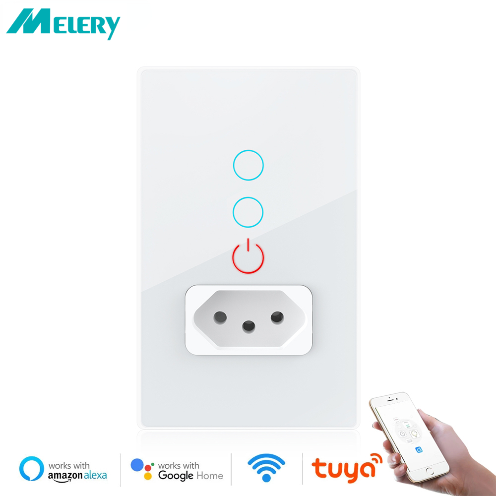 Home Improvement Outlet - Melery Tuya Wifi Smart Brasilien Lichtschalter