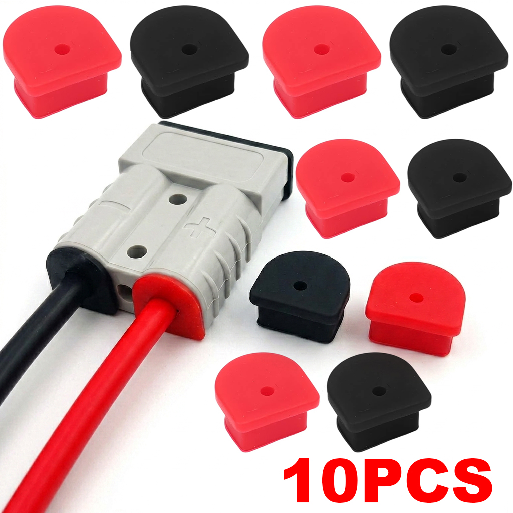 Wire Connector Cap - 1-10 Stück 50A für Anderson-Steckverbinder-Kabelsets, Kunststoff-Steckverbinder,