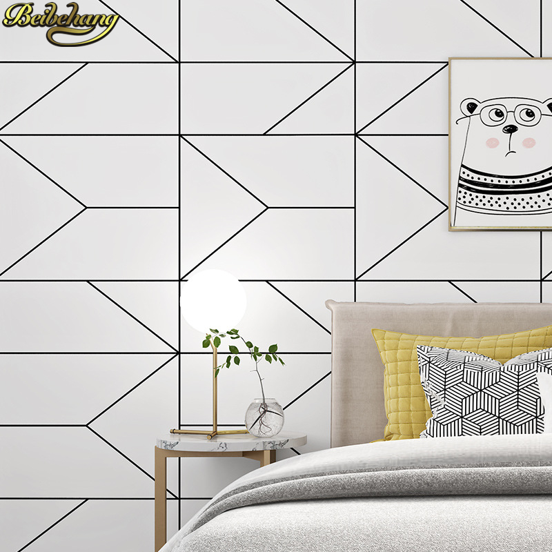 Beibehang Nordic stil schwarz  – Home Improvement Stores Bewertung und Preis