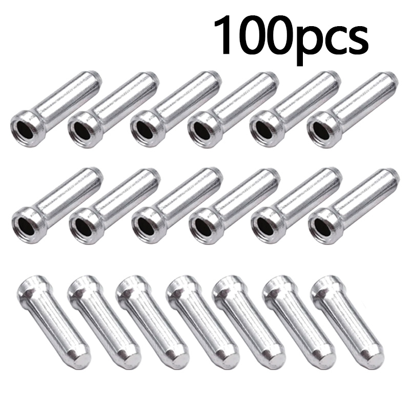 100/200 Stück Aluminium Brems- – Wire Connector Cap Bewertung und Preis