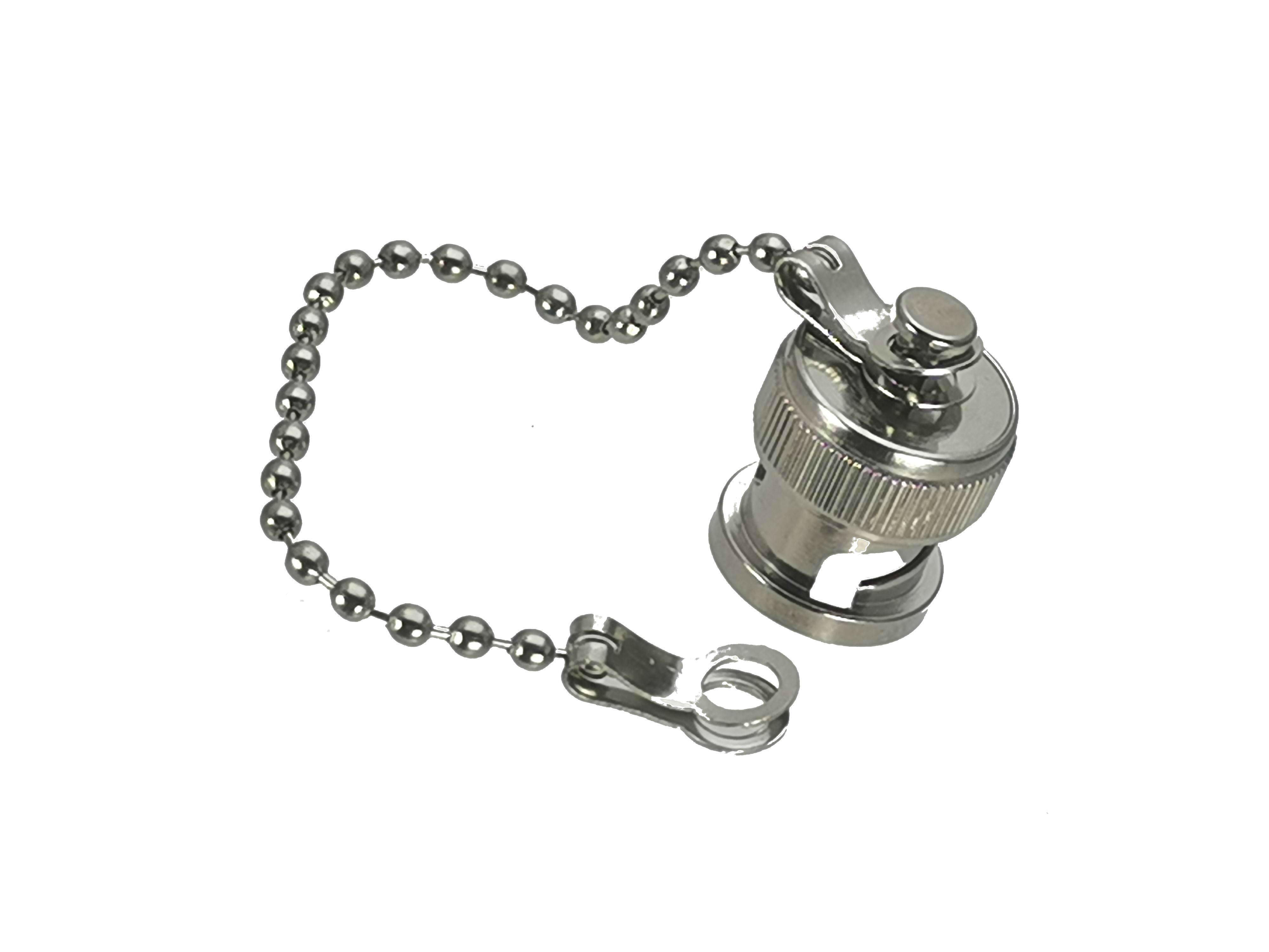 Staub kappe mit kette für bnc- – Wire Connector Cap Bewertung und Preis