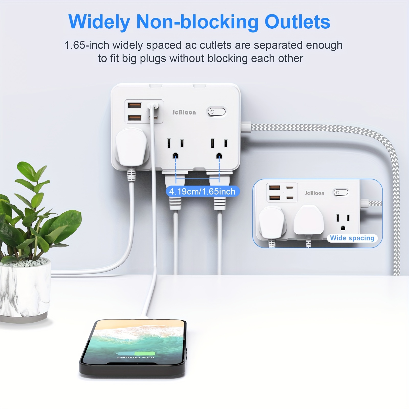 US-Stecker AC-Steckdose Multip – Home Improvement Outlet Bewertung und Preis