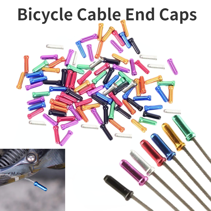 50/100 stücke Fahrrad Kabel En – Wire Connector Cap Bewertung und Preis