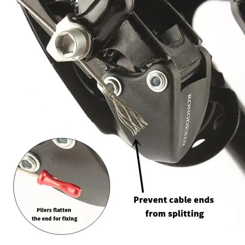 50/100 stücke Fahrrad Kabel En – Wire Connector Cap Bewertung und Preis