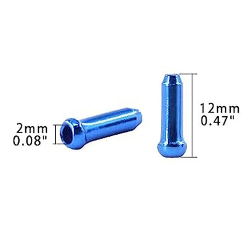 50/100 stücke Fahrrad Kabel En – Wire Connector Cap Bewertung und Preis