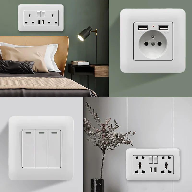 Eu russisch weiß wand schalter – Home Improvement Outlet Bewertung und Preis