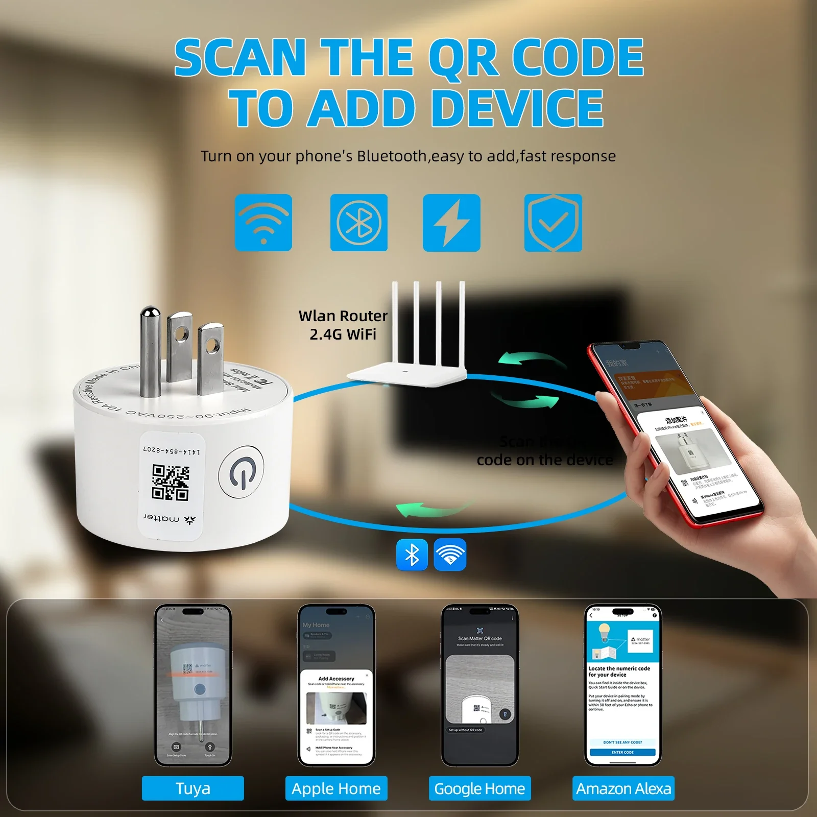 Matter Smart Home Stecker Stec – Home Improvement Outlet Bewertung und Preis