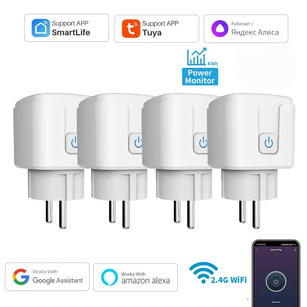 Smart EU Steckdose WiFi 20A EU – Home Improvement Outlet Bewertung und Preis