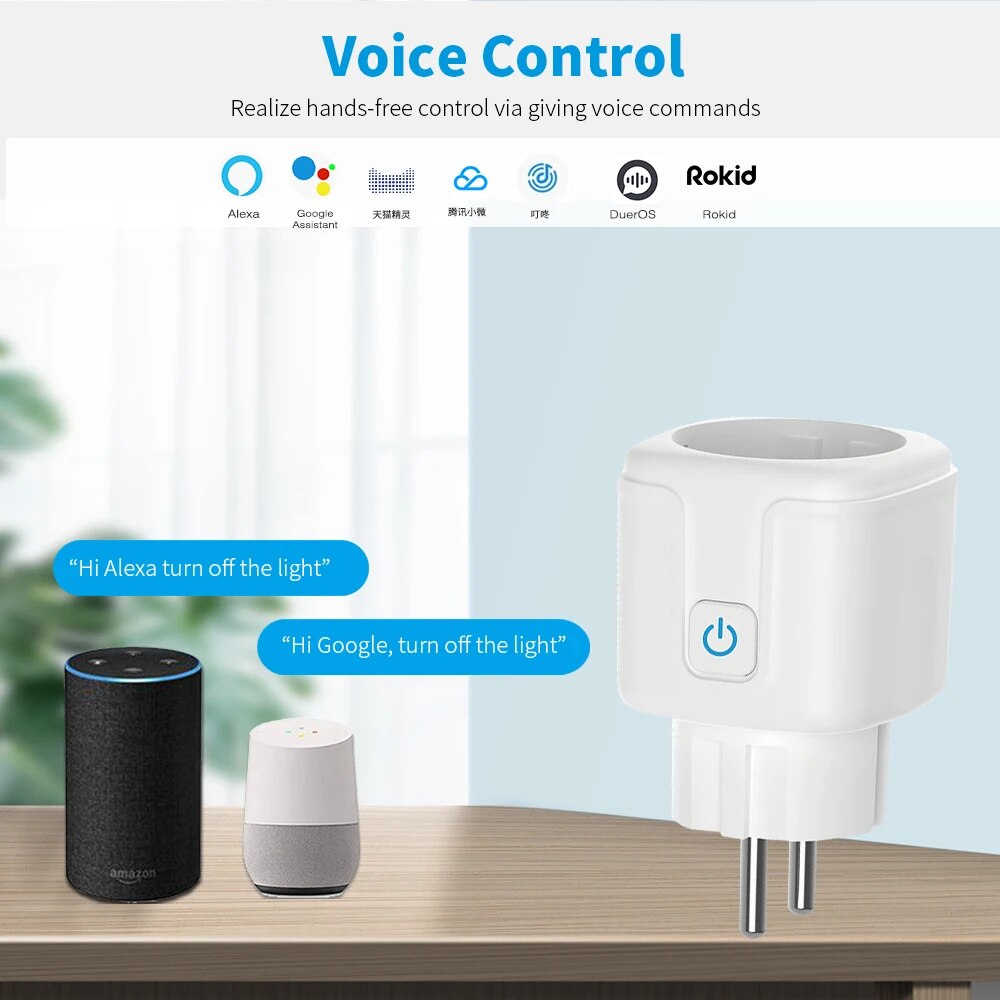 Smart EU Steckdose WiFi 20A EU – Home Improvement Outlet Bewertung und Preis
